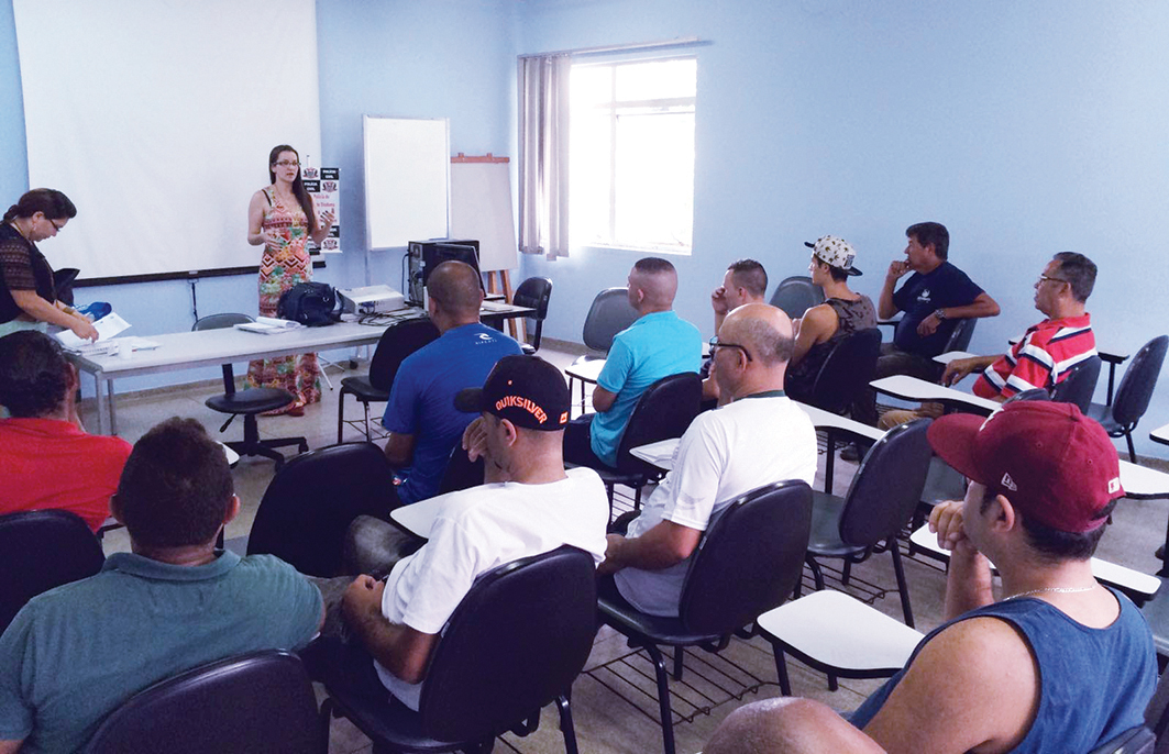 Ciclo de encontros do programa Homem sim, consciente também. Créditos: @tonello_fotografia 