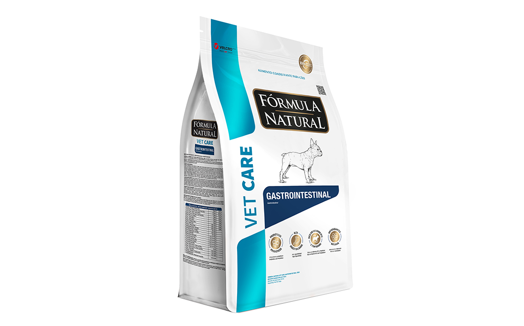 Fórmula Natural Vet Care Gastrointestinal.
Créditos: Divulgação Adimax 