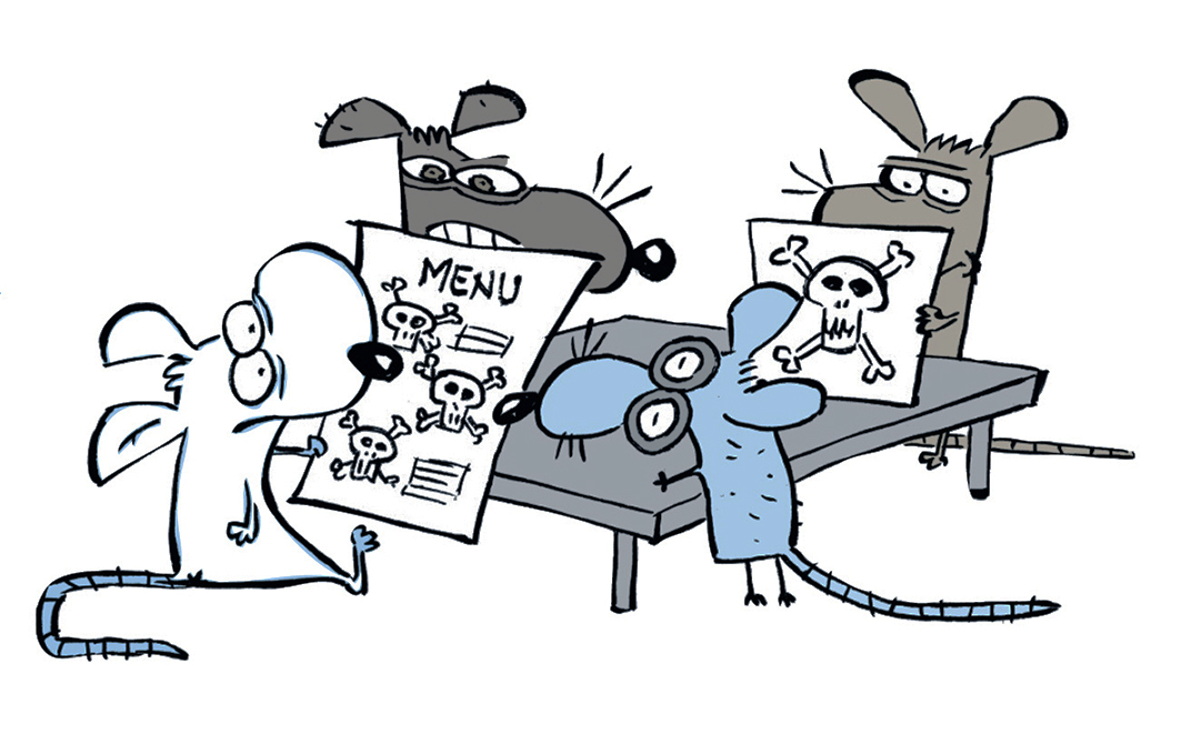 O uso de raticidas sempre deve ser muito criterioso
Créditos: Fernando Gonsales 