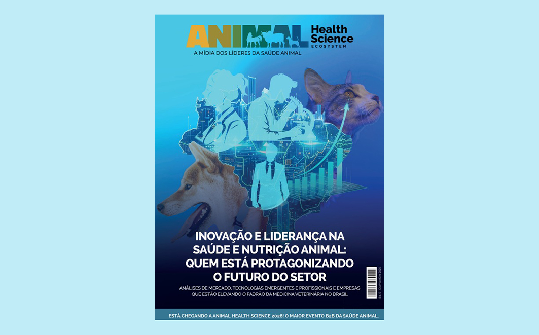 Última edição da revista Animal Health 